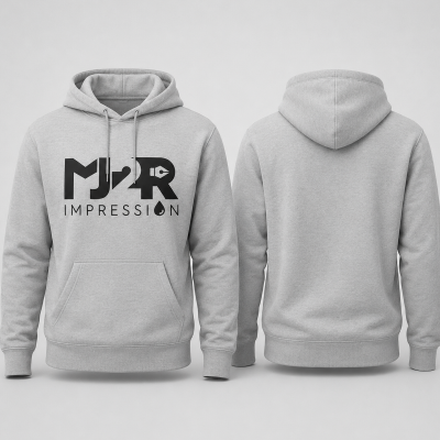 Sweat à capuche personnalisé MJ2R Impression