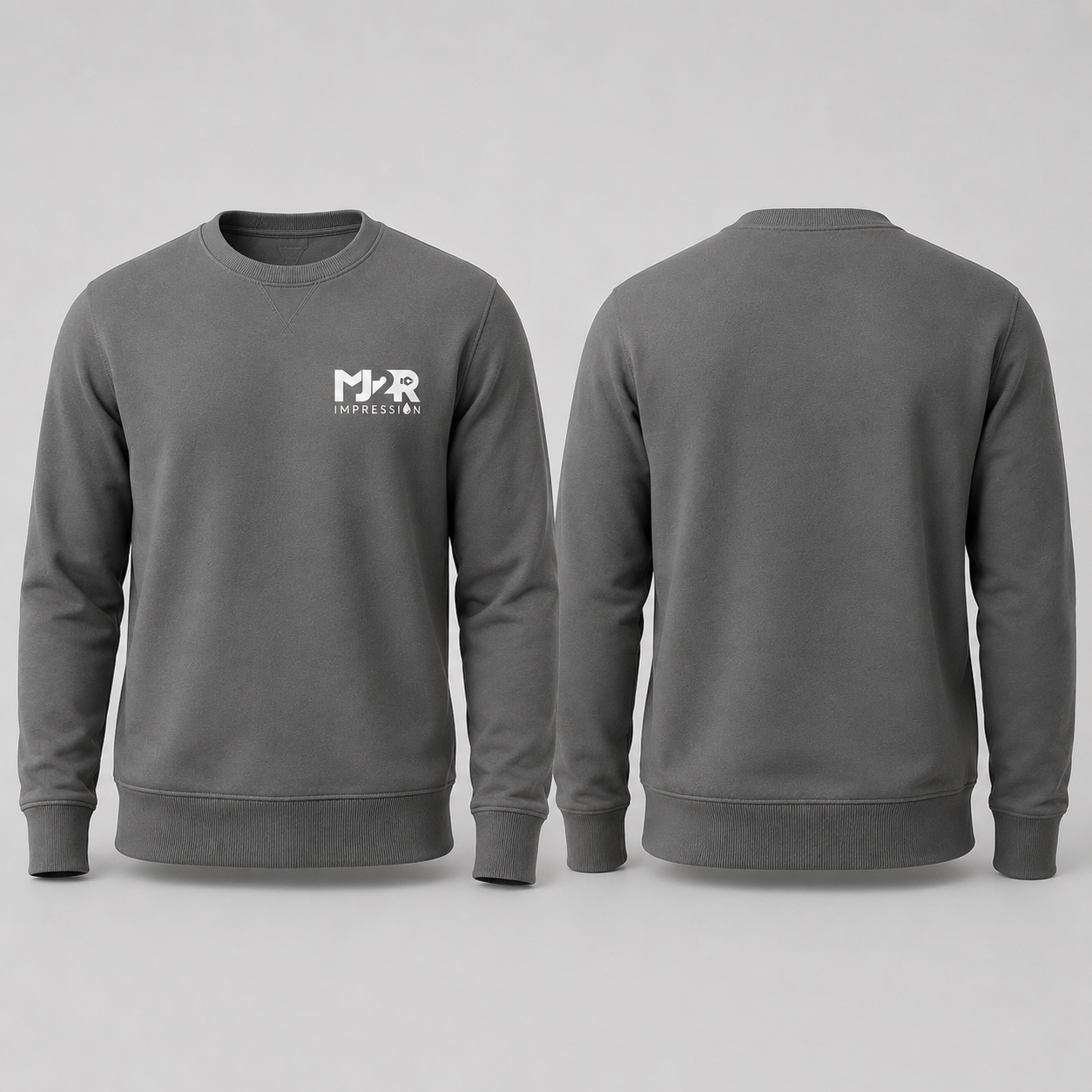 Sweat col rond personnalisé MJ2R Impression