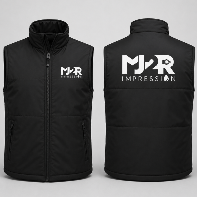 Veste sans manche personnalisée MJ2R Impression
