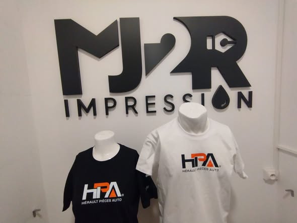 T-shirts et casquettes pour Hérault Pièces Auto - MJ2R Impression