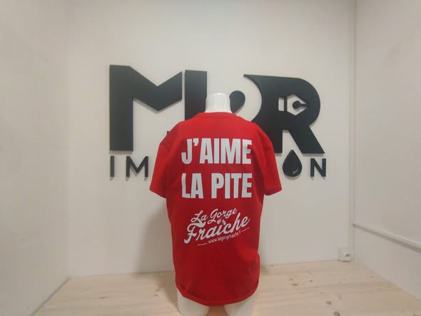 T-shirts Feria pour La Gorge Fraîche - MJ2R Impression