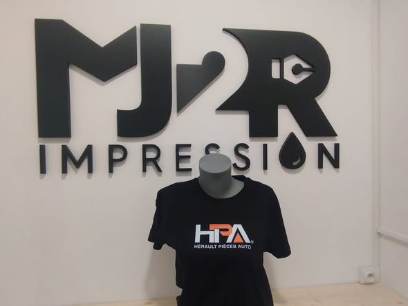 T-shirts pour Hérault Pièces Auto - MJ2R Impression